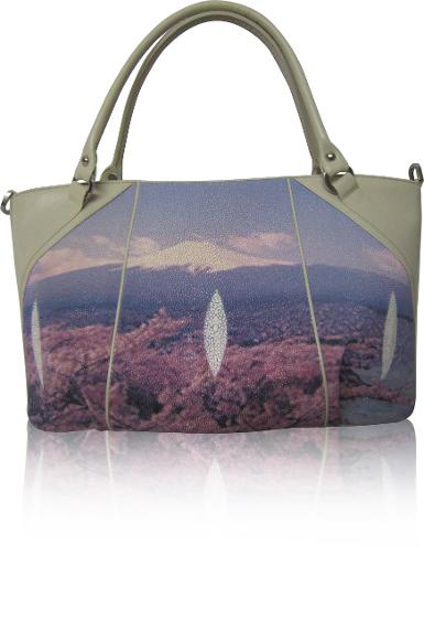 Lady Stingray Leather Handbag No.353 ( 3 pieces in stock)